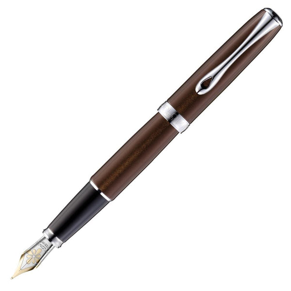 Diplomat, penna stilografica Excellence A2, cromo, pennino 14K, Marrakesh