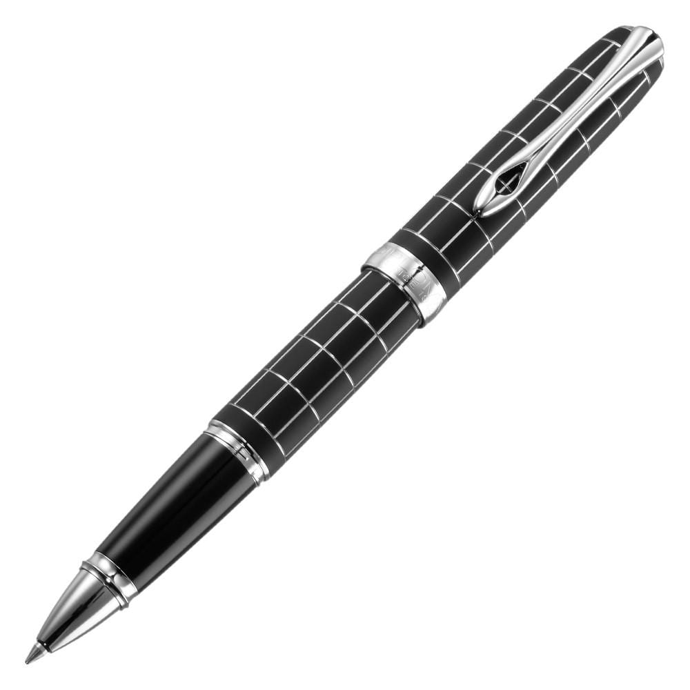 Diplomat, Tintenroller, Excellence A plus, Raute guillochiert lapis schwarz-1