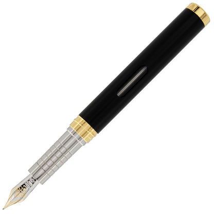 Diplomat Füller Nexus 14K Feder schwarz/gold-1