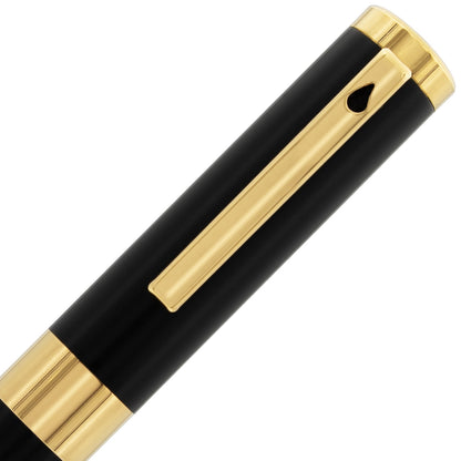 Diplomat Füller Nexus 14K Feder schwarz/gold-3