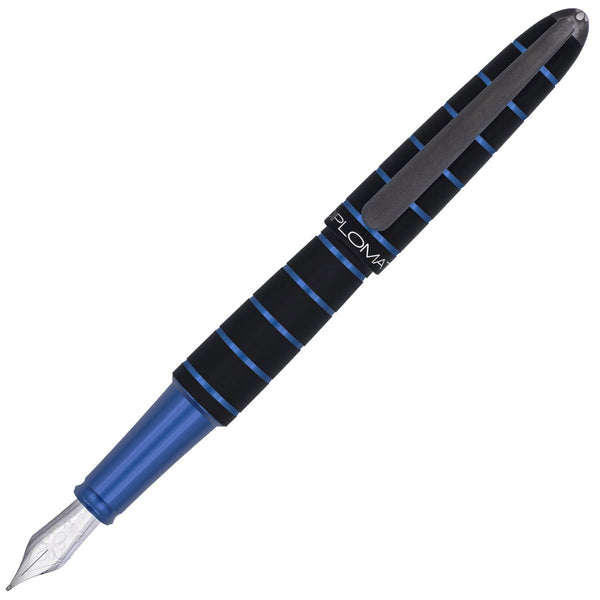 Diplomat, Penna stilografica Elox, Nero-Blu