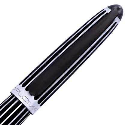 Diplomat Füller Aero Stripes Black-3