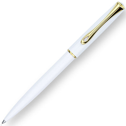Diplomat Kugelschreiber Traveller easyFlow Mine Snowwhite Gold-1