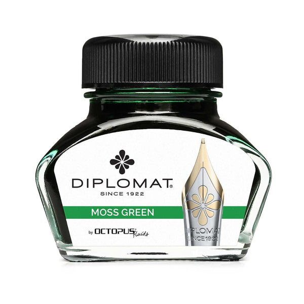 Diplomat, Calamaio Octopus Ink, 30ml, Verde muschio