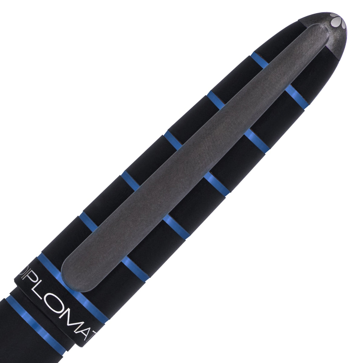Diplomat Tintenroller Elox Schwarz-Blau-3