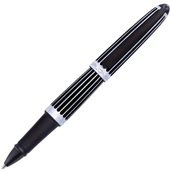 Diplomat, Tintenroller Aero, Stripes Black