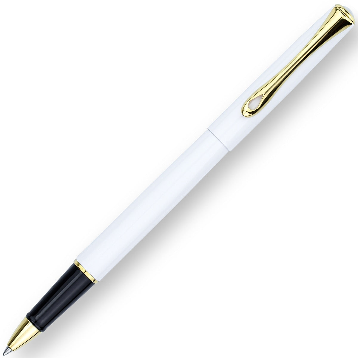 Diplomat Tintenroller Traveller Snowwhite Gold-1