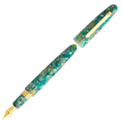 Esterbrook, Füller, Estie Oversized, Gold Trim, Sea Glass-1
