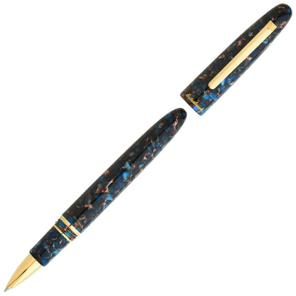 Esterbrook Tintenroller Estie Gold Nouveau Blue-1