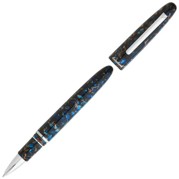 Esterbrook, roller Estie, palladium, Nouveau Blue