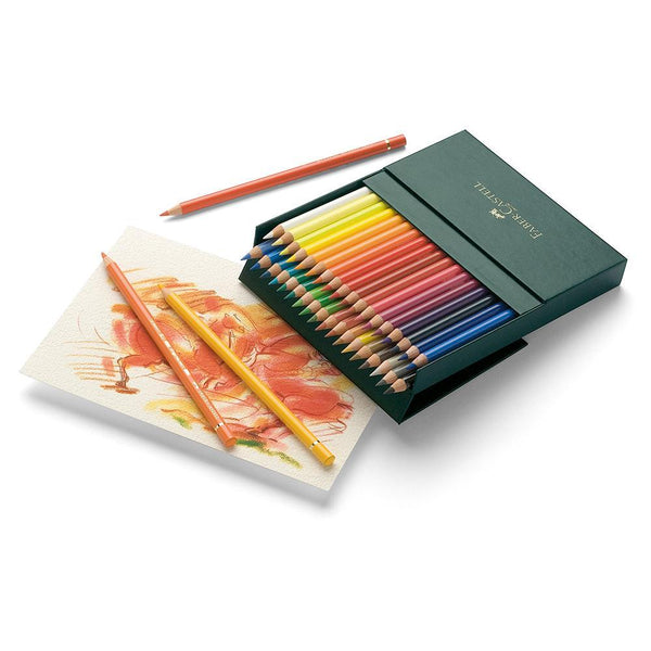 Faber-Castell, Matite colorate Polychromos, set da 36 pezzi in scatola da studio