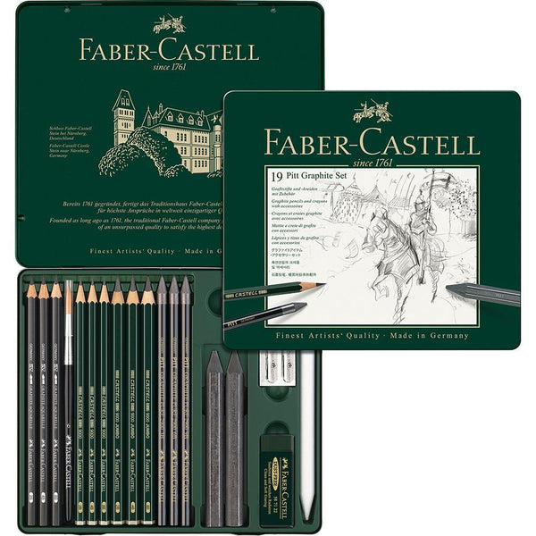 Faber-Castell, Buntstift Pitt Pitt Graphite, Metalletui medium