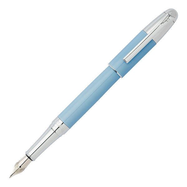 Festina, penna stilografica Classicals cromata, azzurro chiaro