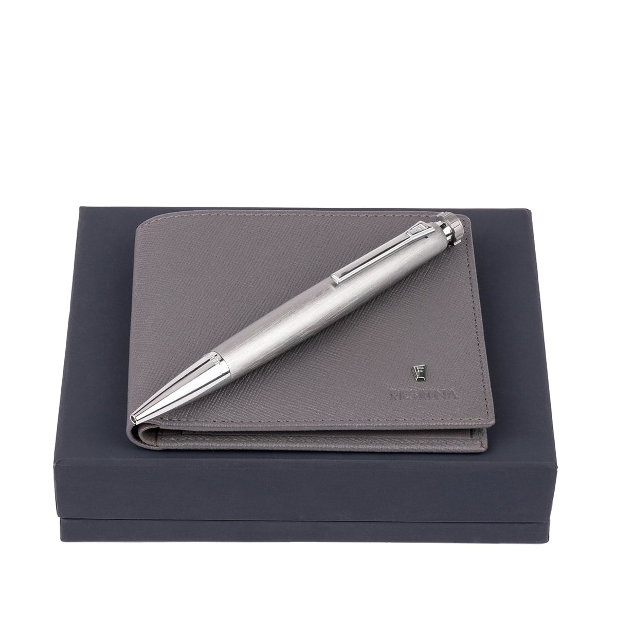 Festina Kugelschreiber / Portemonee Set silber-1