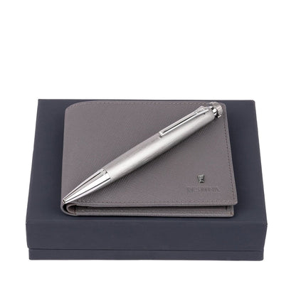 Festina Kugelschreiber / Portemonee Set silber-1