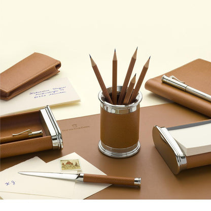 Graf von Faber-Castell, Set, Schreibtischaccessoires, Braun-2