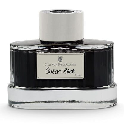 Graf von Faber-Castell, Tintenglas, 75ml, Carbon Black-1