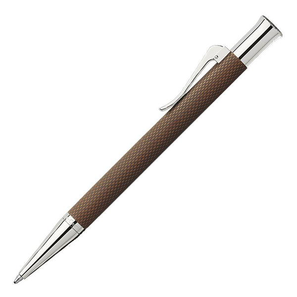 Graf von Faber-Castell, Stylo-bille Guilloche, brun
