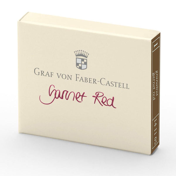 Graf von Faber-Castell, cartucce d'inchiostro, 6x, Rosso Granato