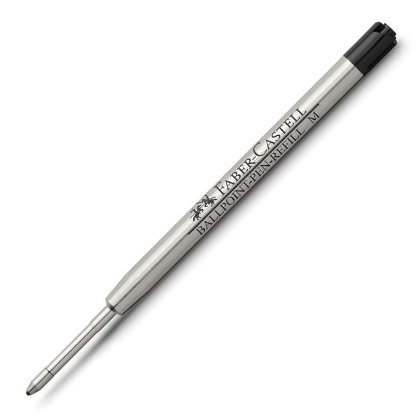 Graf von Faber-Castell, ricarica per penna a sfera, tratto medio nero, nero