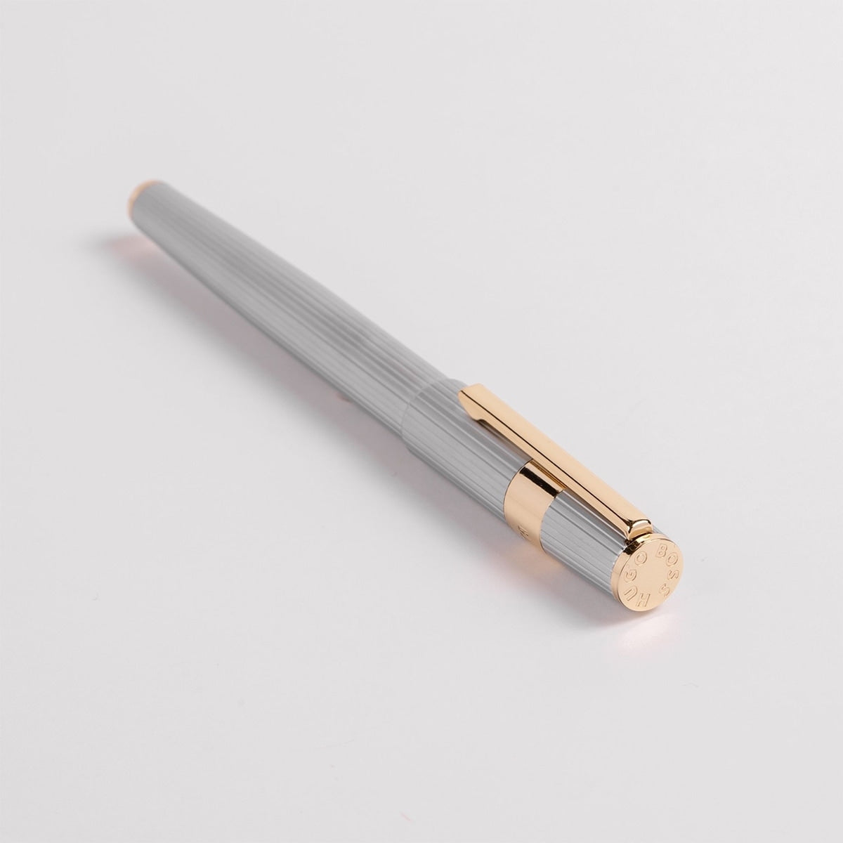 HUGO BOSS Füller Gear Pinstripe Silber/Gold-8