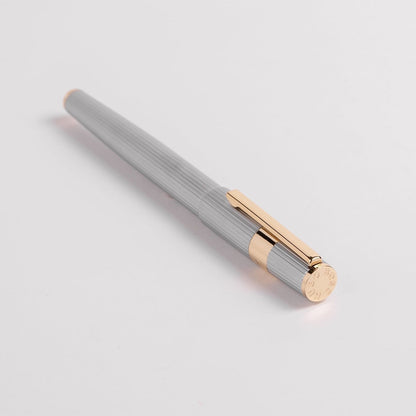 HUGO BOSS Füller Gear Pinstripe Silber/Gold-8