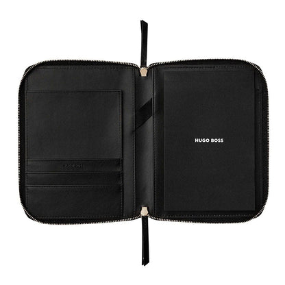 HUGO BOSS Schreibmappe Triga A5 schwarz-3