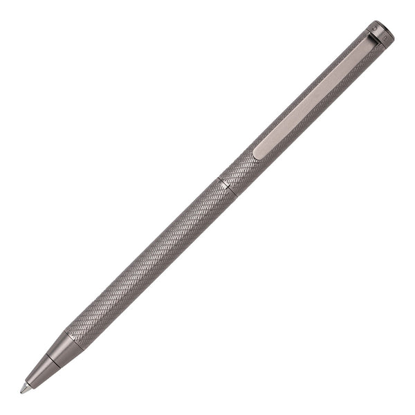 HUGO BOSS, penna a sfera Cloud, color canna di fucile