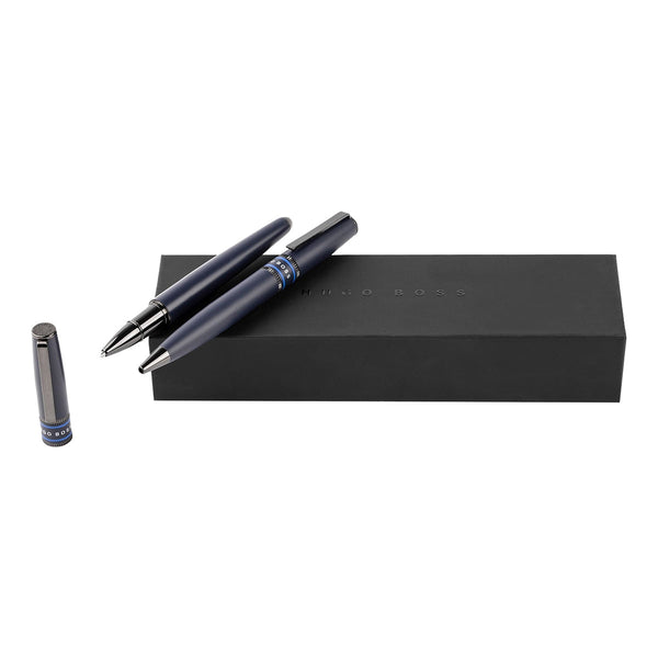 HUGO BOSS, Coffret d'écriture Gear Illusion, bleu