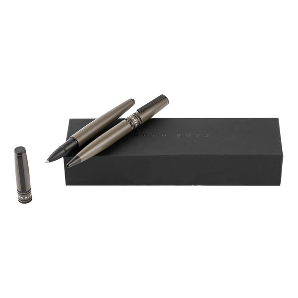 HUGO BOSS, coffret d'écriture Gear Illusion, kaki