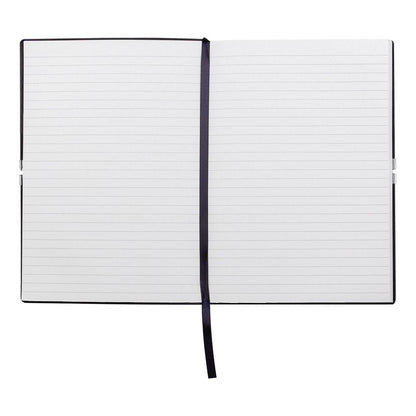 HUGO BOSS, Notizbuch Elegance Storyline, A5 liniert weiss, dunkelblau-4