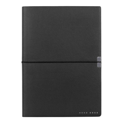 HUGO BOSS, Notizbuch Elegance Storyline, A5 agenda weiss, schwarz-3
