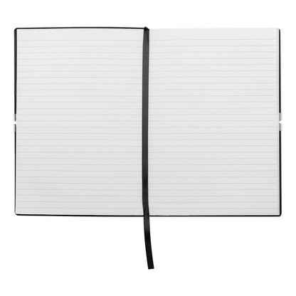 HUGO BOSS, Notizbuch Elegance Storyline, A5 liniert weiss, schwarz-4