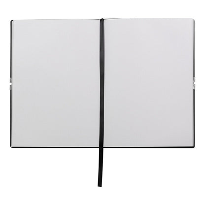 HUGO BOSS, Notizbuch Elegance Storyline, A5 blanko weiss, schwarz-4