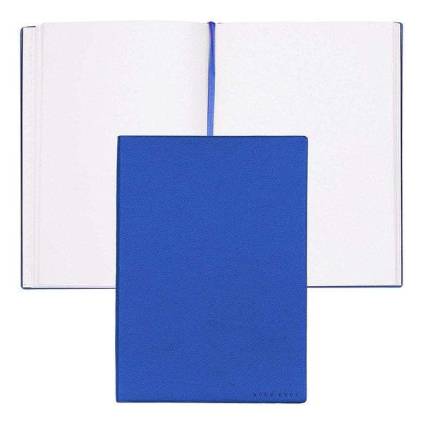 HUGO BOSS, taccuino Essential Storyline, A5 bianco, blu