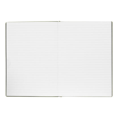 HUGO BOSS, Notizbuch Essential Storyline, A5 liniert weiss, khaki-4