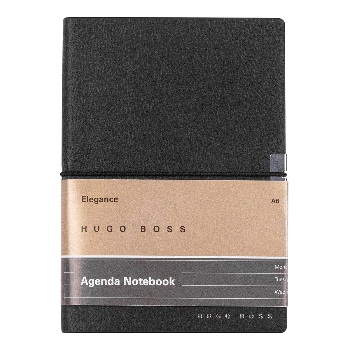 HUGO BOSS, Notizbuch Elegance Storyline, A6 agenda weiss, schwarz-2