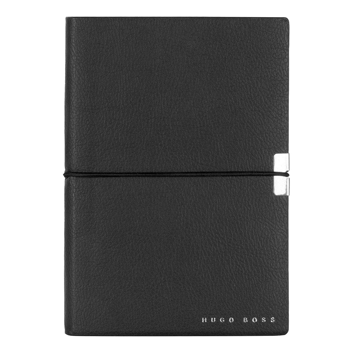 HUGO BOSS, Notizbuch Elegance Storyline, A6 liniert weiss, schwarz-3