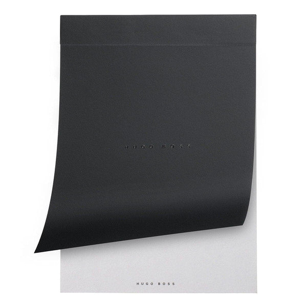 HUGO BOSS, taccuino, A6 bianco, nero