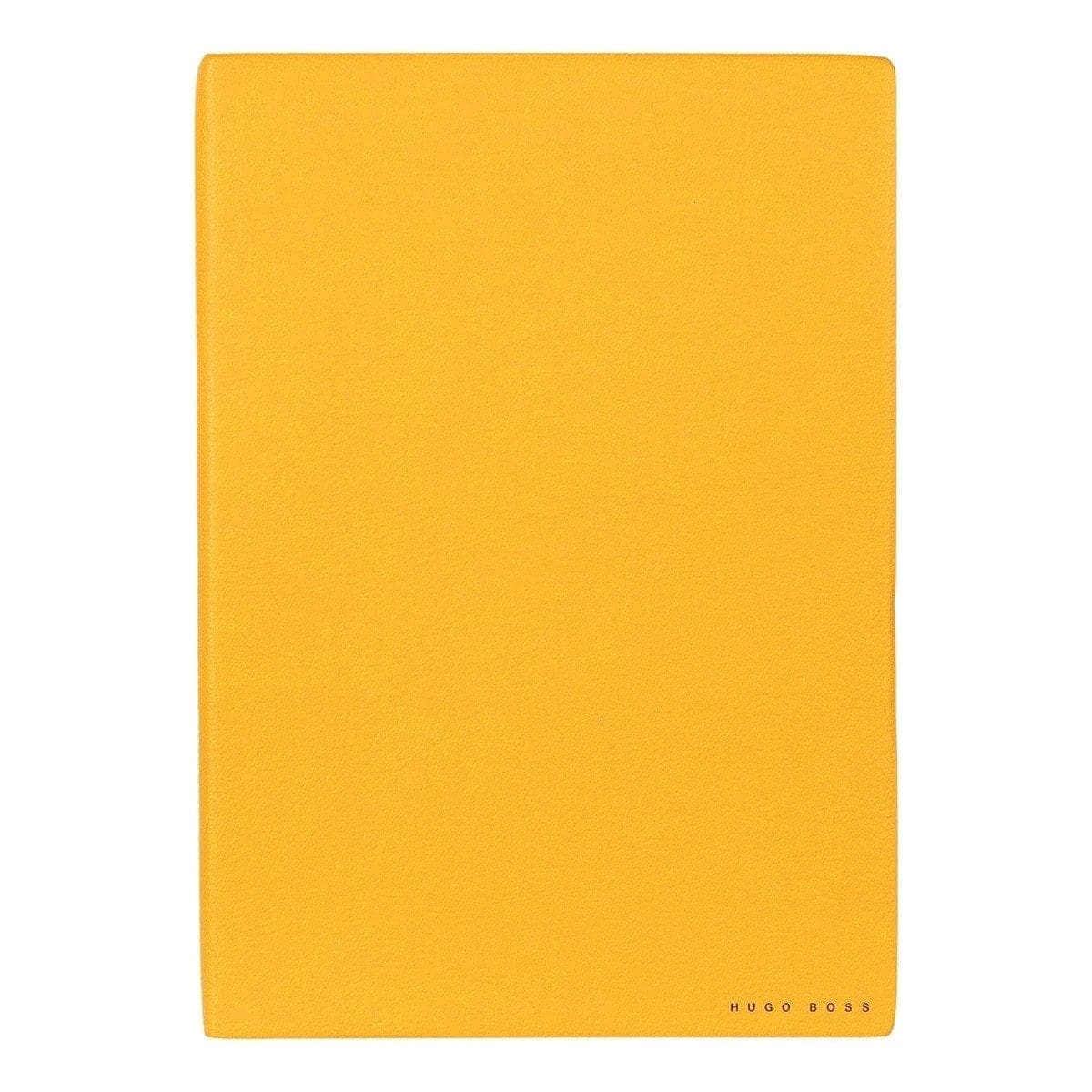 HUGO BOSS, Notizbuch Essential Storyline, B5 liniert weiss, gelb-3