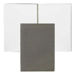 HUGO BOSS, Notizbuch Essential Storyline, B5 blanko weiss, khaki-1