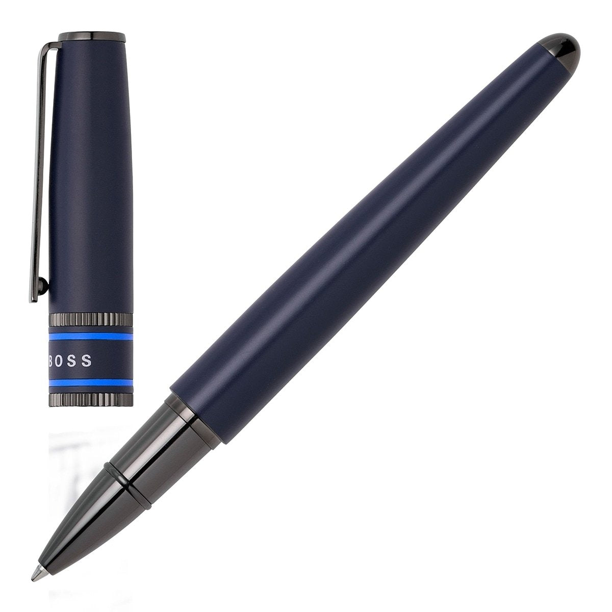 HUGO BOSS, Tintenroller Illusion Gear, blau-8