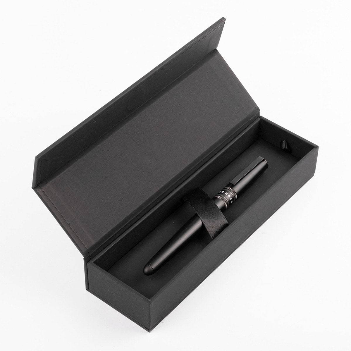 HUGO BOSS, Tintenroller Illusion Gear, schwarz-4
