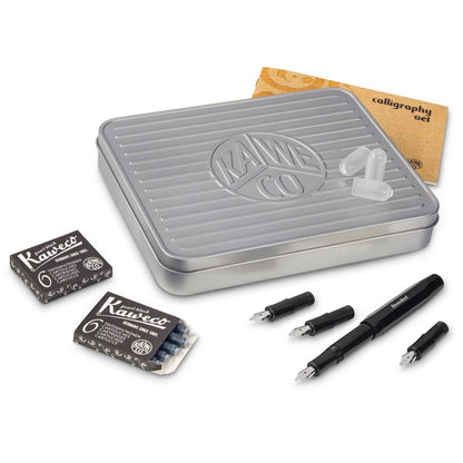 kaweco kalligraphie set schwarz l