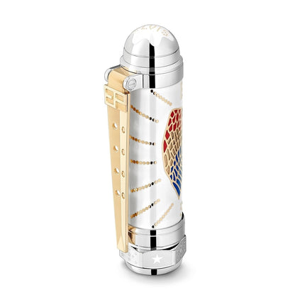 Montblanc, Füller, Great Characters Elvis Presley, Limited Edition 1935, silber-7