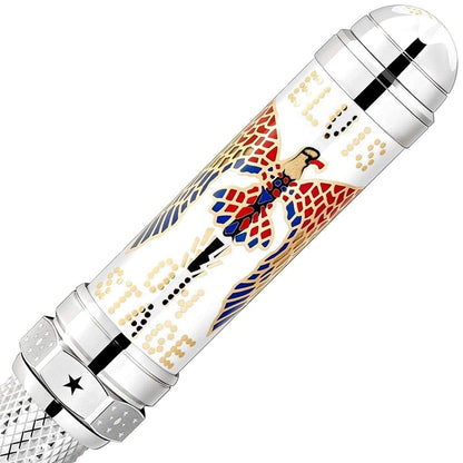 Montblanc, Tintenroller, Great Characters Elvis Presley, Eagle, Limited Edition 1935, silber-2