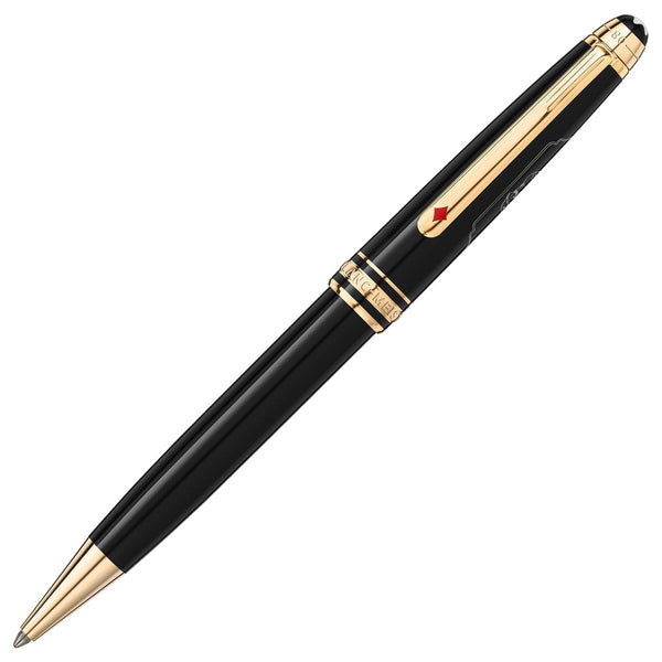 Montblanc, Stylo bille Meisterstück Le Tour du Monde en 80 Jours, 164 Résine Classique Année 2, noir