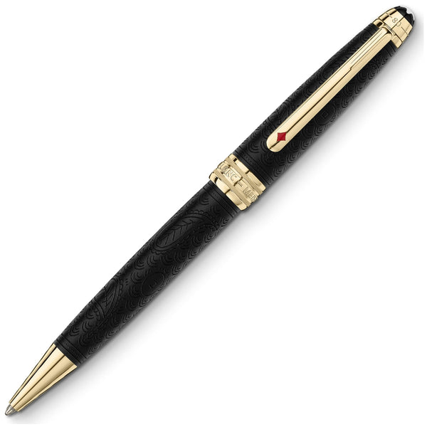 Montblanc, stylo à bille Meisterstück 80 jours autour du monde, Solitaire Midsize Year 2, noir