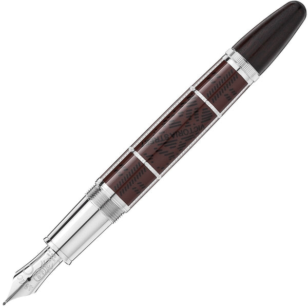 Montblanc, Stylo Plume Writers Ed. Sir Arthur Conan Doyle LTD Ed. 1902, Plume en or 18K, marron