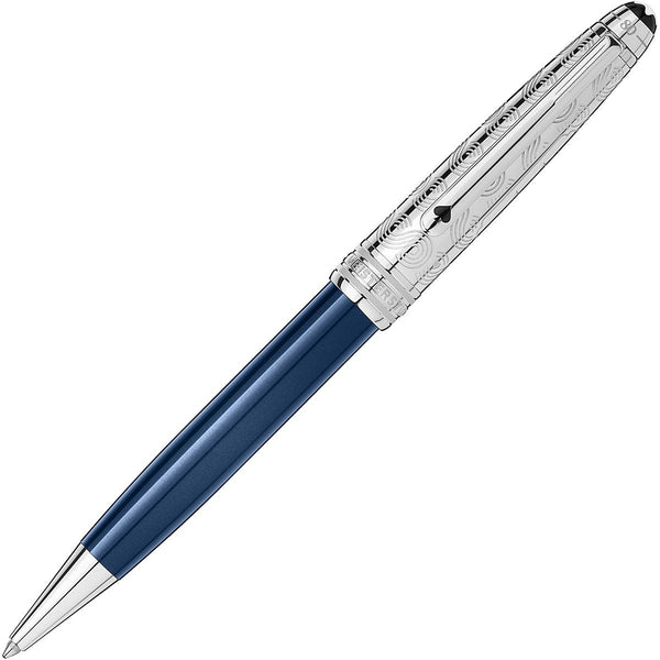 Montblanc, Stylo bille Meisterstück Le Tour du monde en 80 jours, 164 Doué, bleu